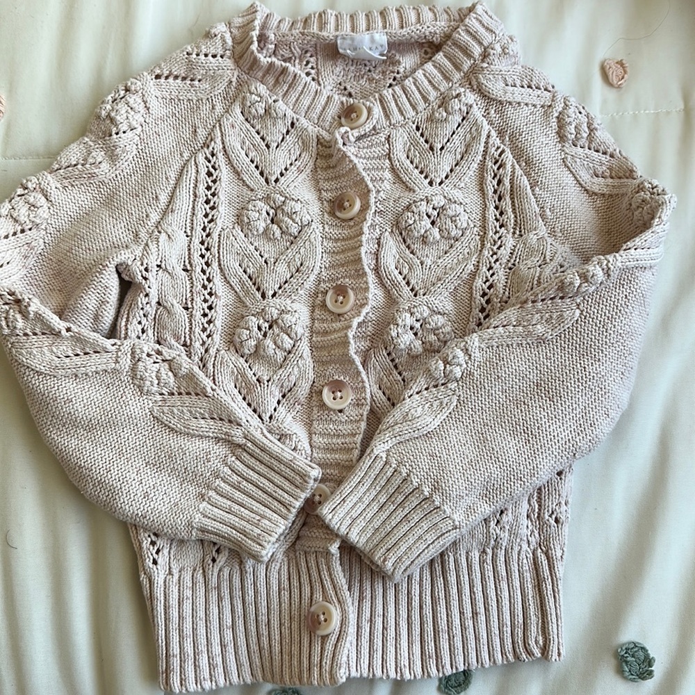 Jamie Kay pale pink cardigan 2Y